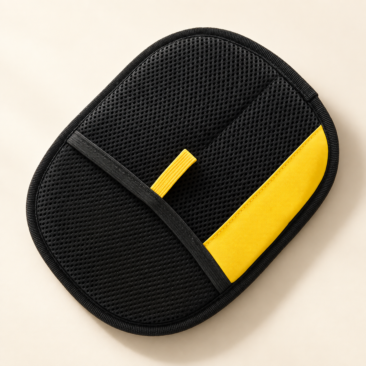 Pet Hair Removal Glove – Black & Yellow