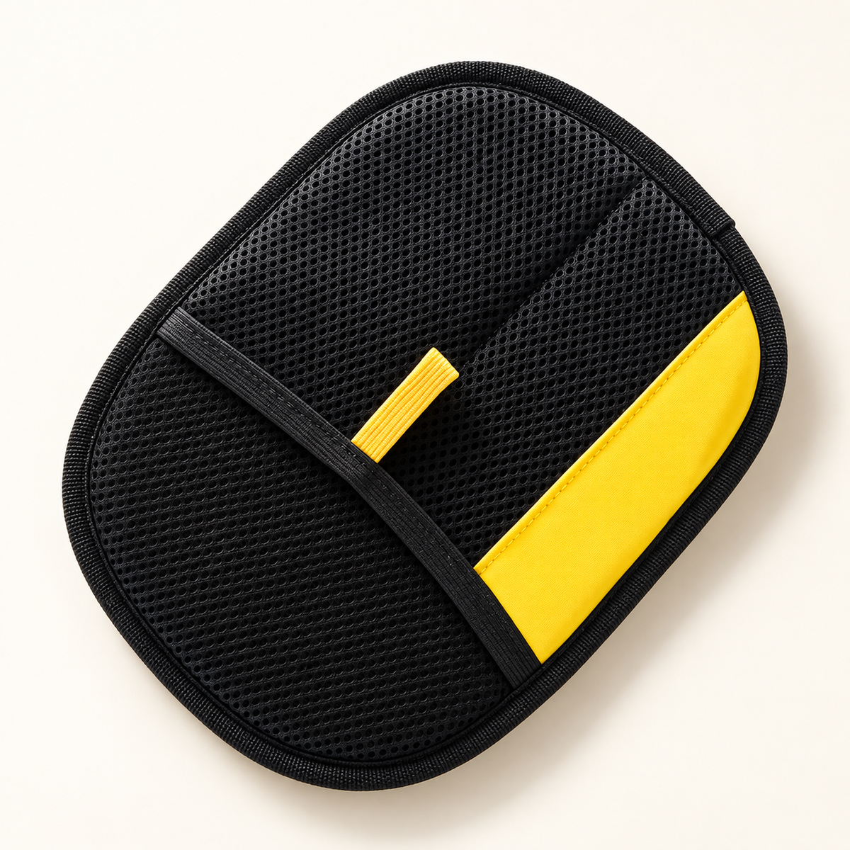 Pet Hair Removal Glove – Black & Yellow
